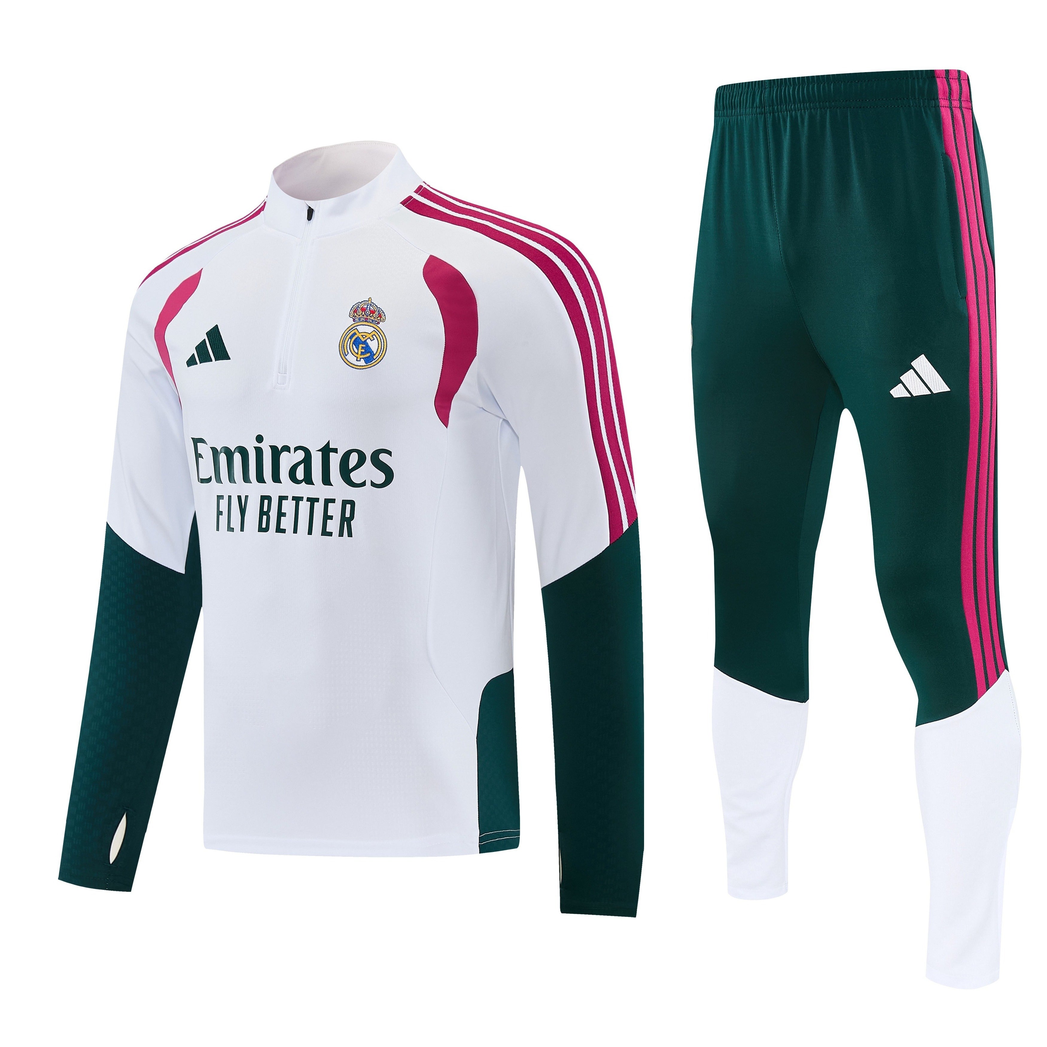 Training Suit 26/27 - White and Green