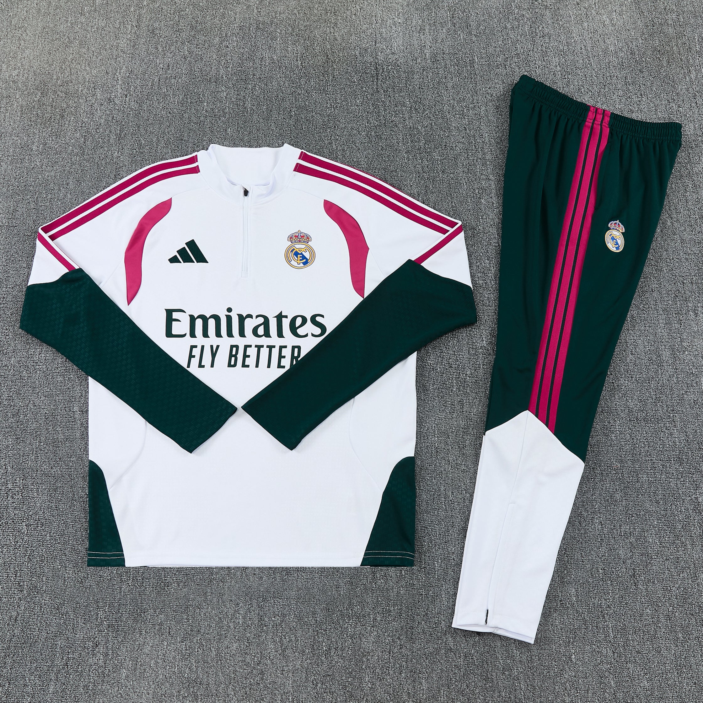 Training Suit 26/27 - White and Green