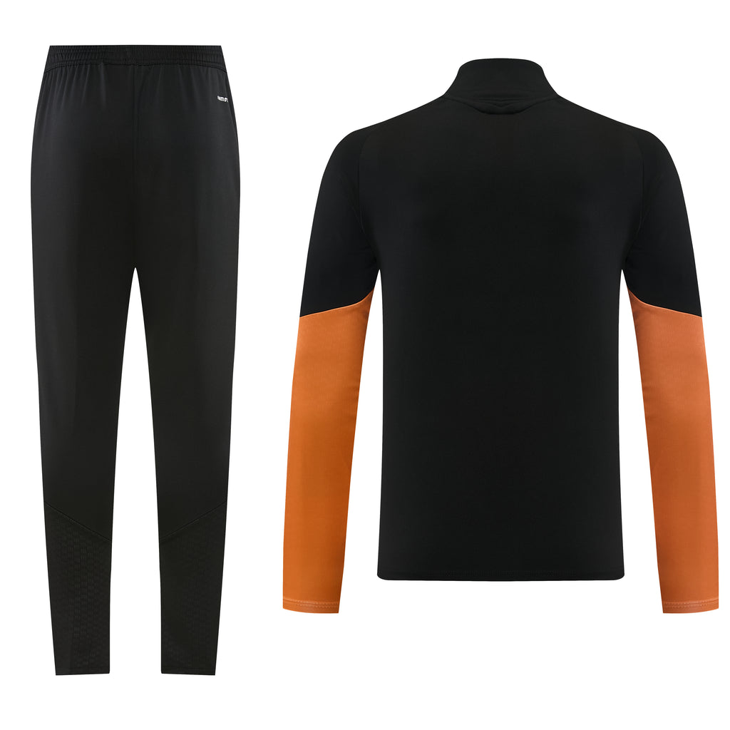 Training Suit 26/27 - Black and Orange