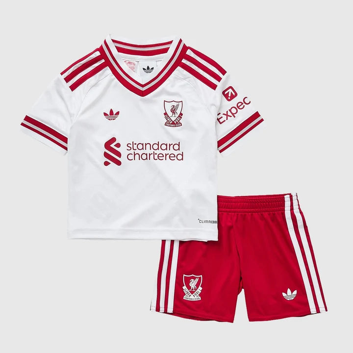 [Red Shorts] Away 26/27 Kids Shirt Kit shorts