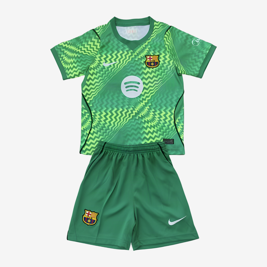 Goalkeeper 26/27 Kids Shirt Kit - Green