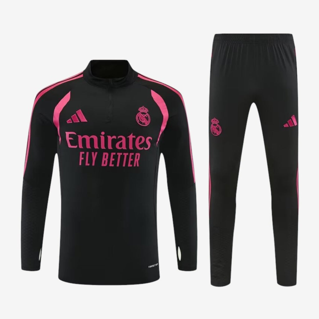 Training Suit 26/27 - Black and Pink