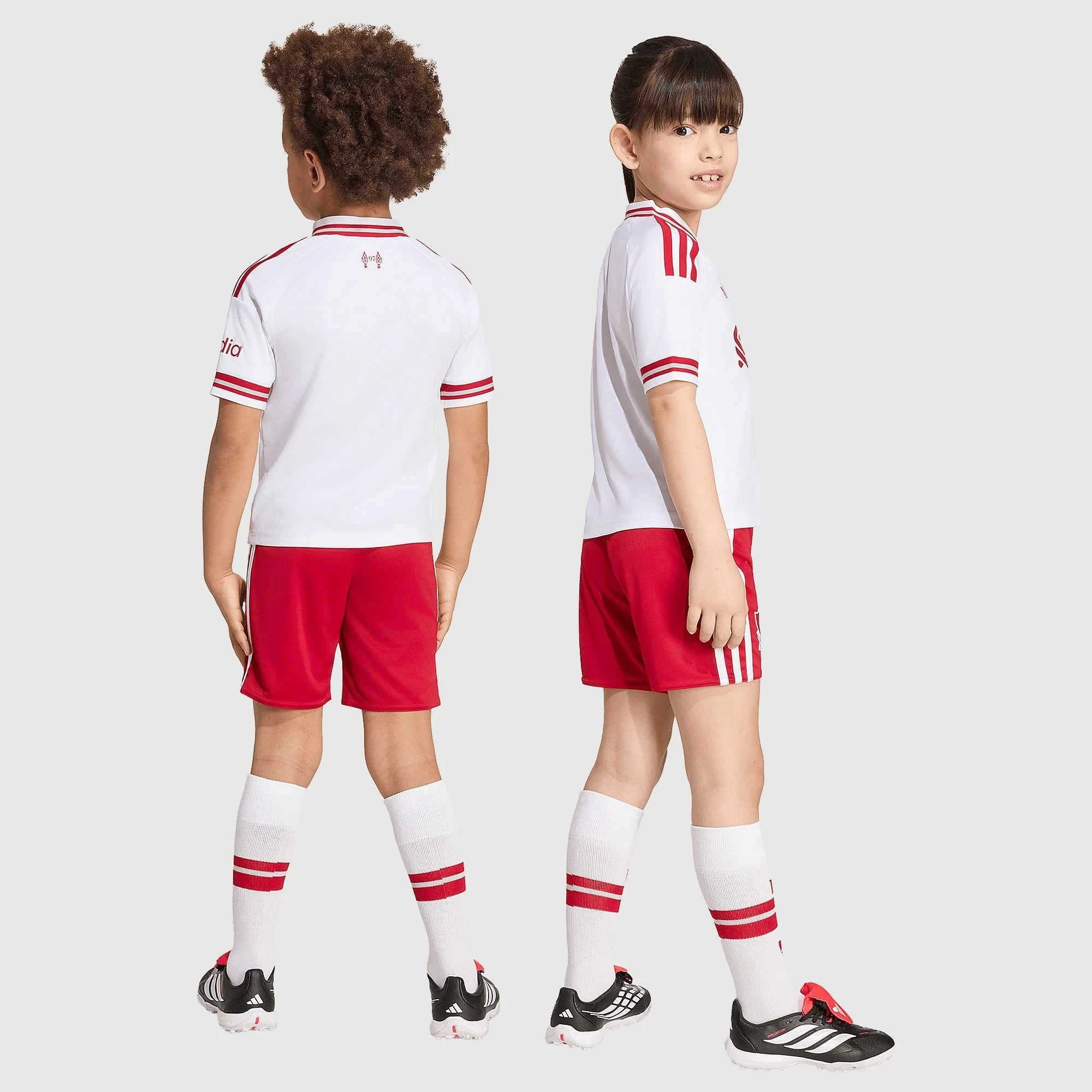 [Red Shorts] Away 26/27 Kids Shirt Kit back