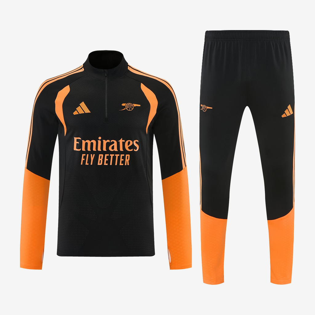 Training Suit 26/27 - Black and Orange