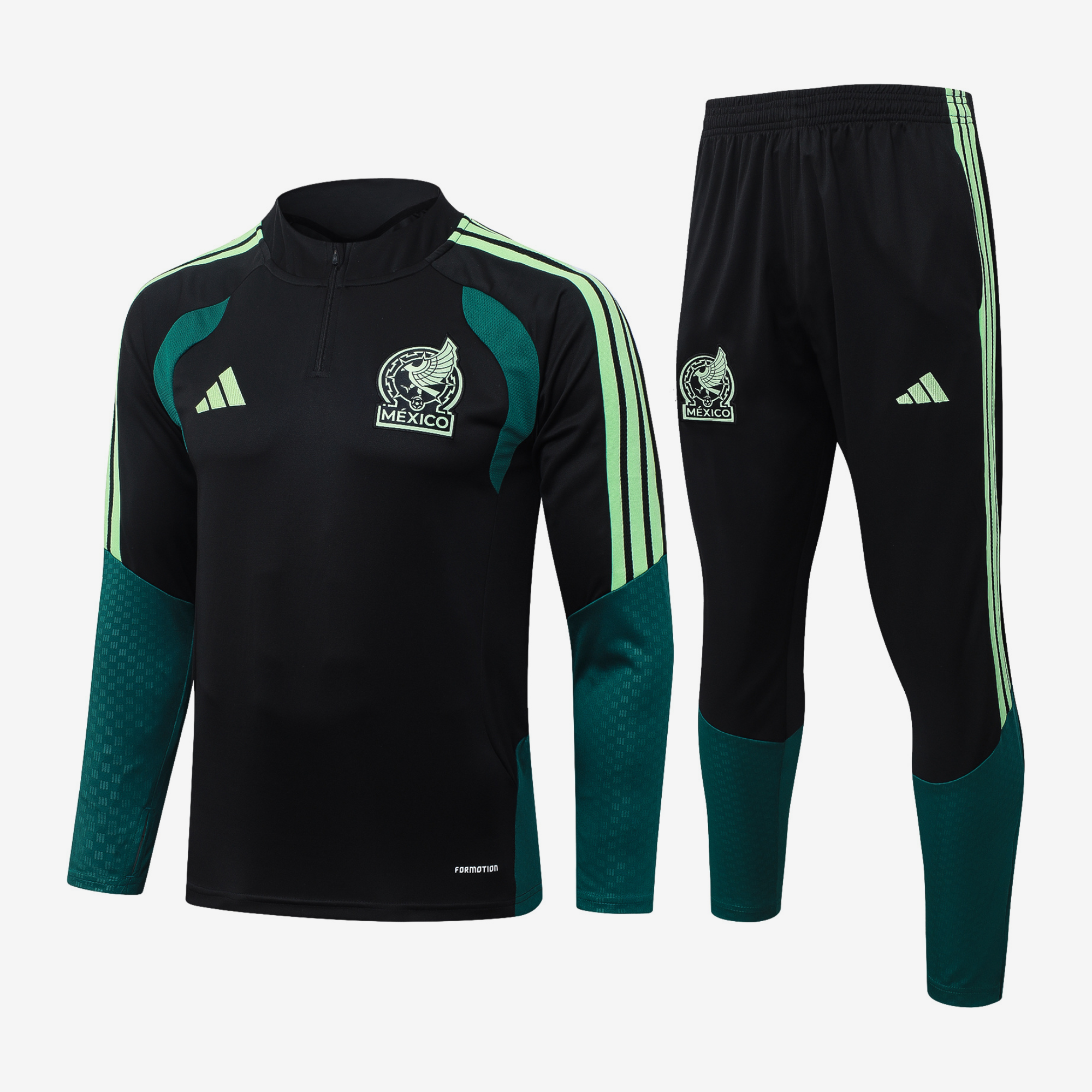 Training Suit 26/27 - Black and Green