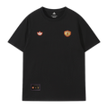 [Black] T-Shirt - Red