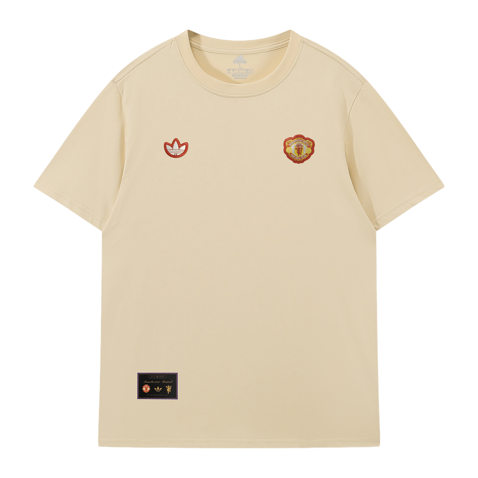 [Light Brown] T-Shirt - Red