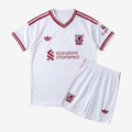 [White Shorts] Away 26/27 Kids Shirt Kit shorts